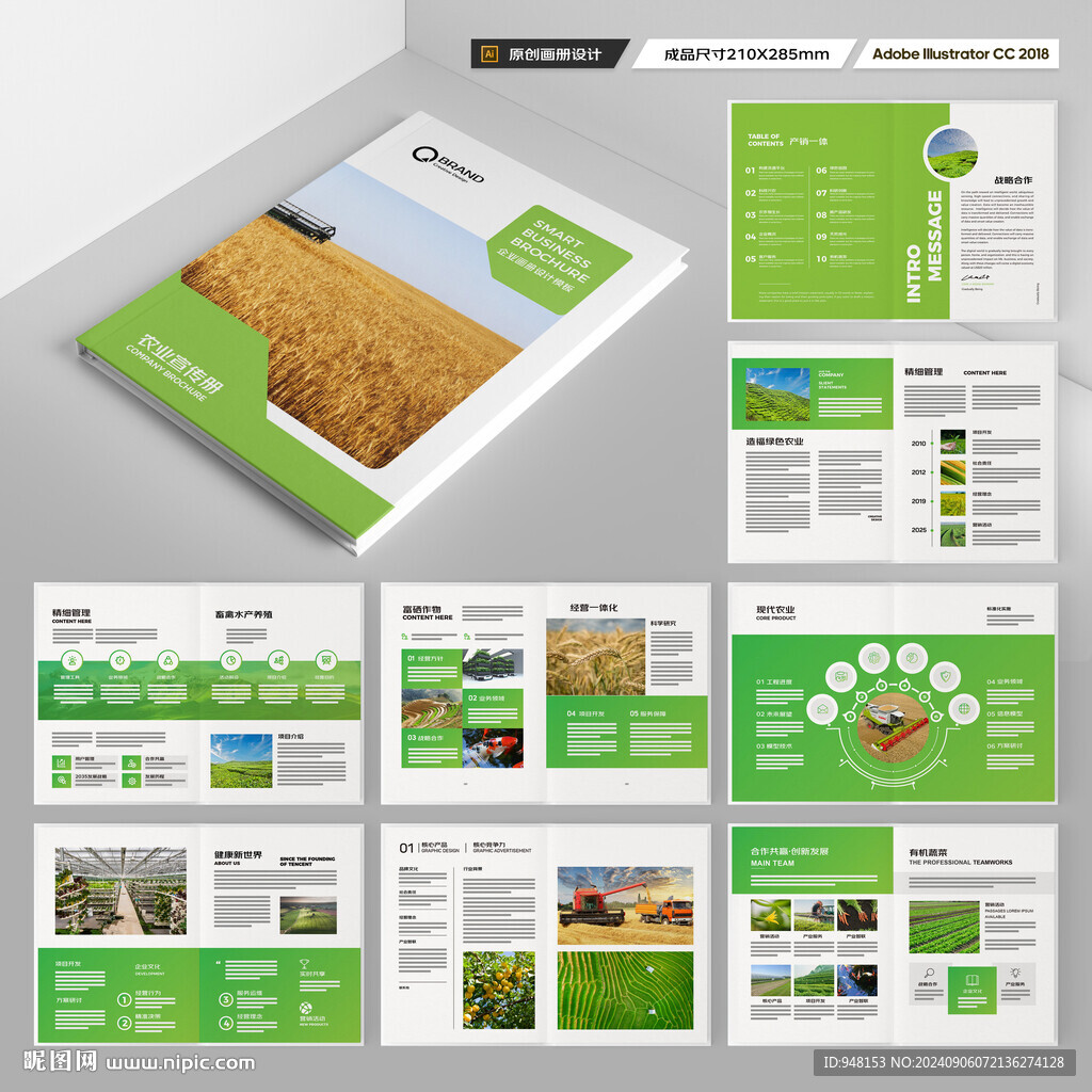 农业合作社画册