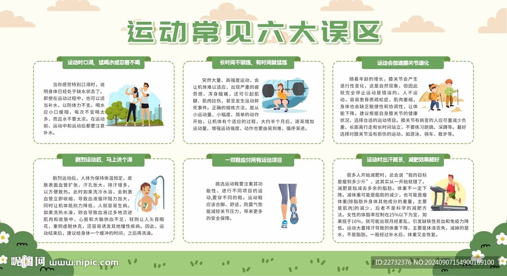 运动常见六大误区