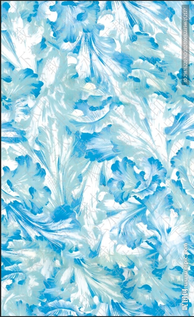 水彩花