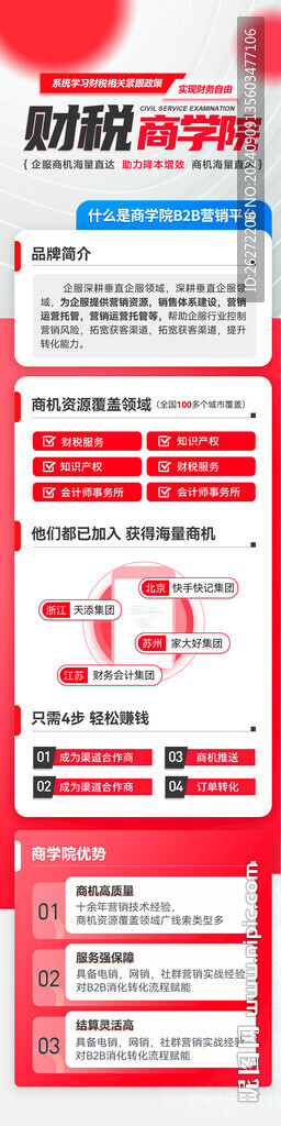 商学院海报设计