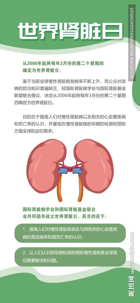 世界肾脏日展架