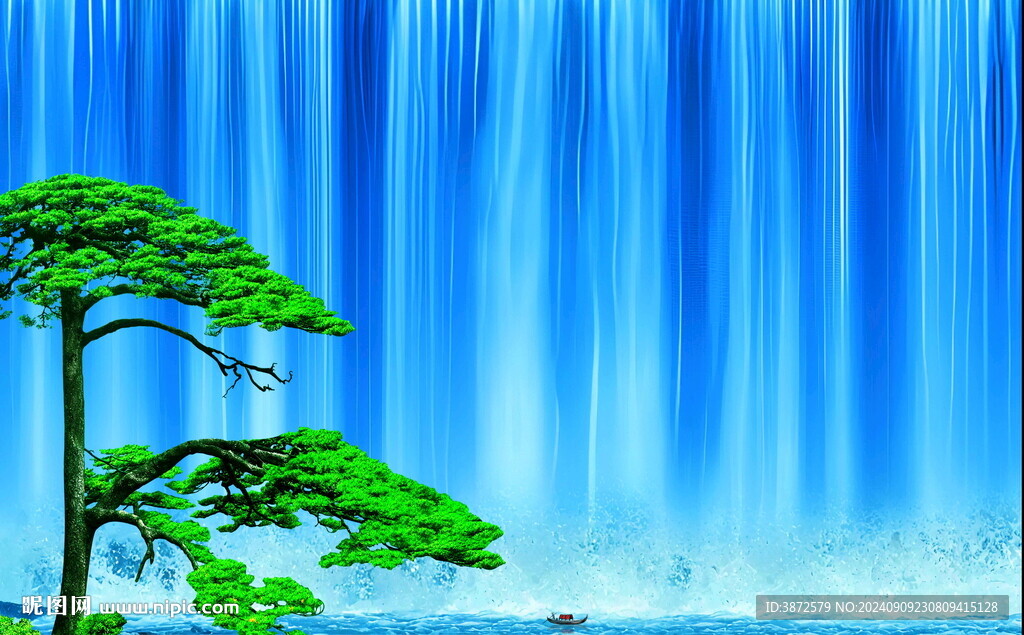山水风景画