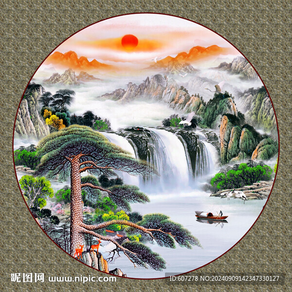 国画山水