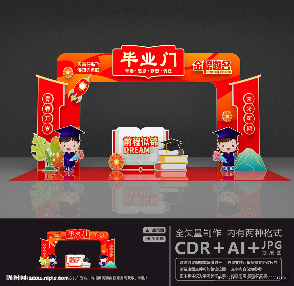 毕业门