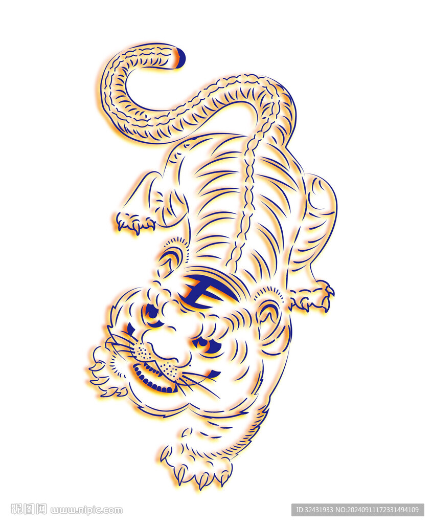 矢量老虎