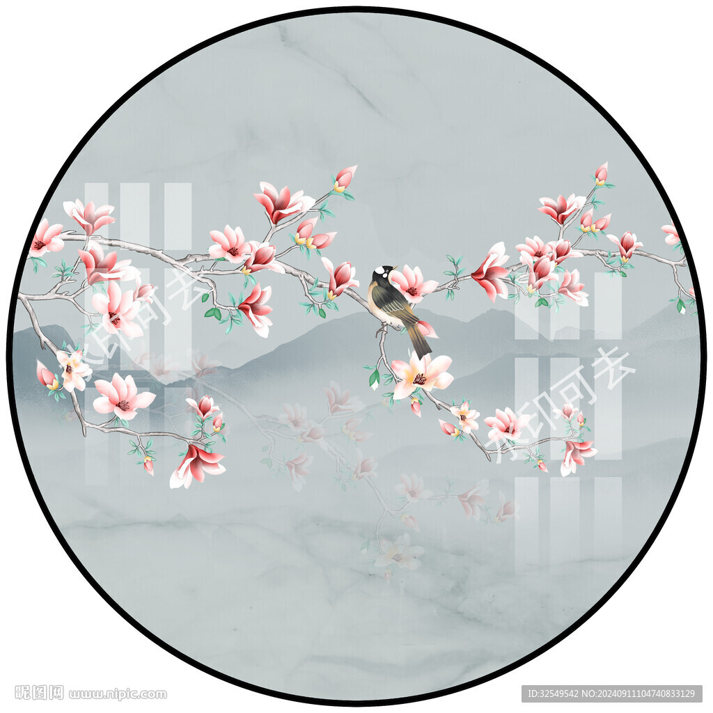 花鸟山水