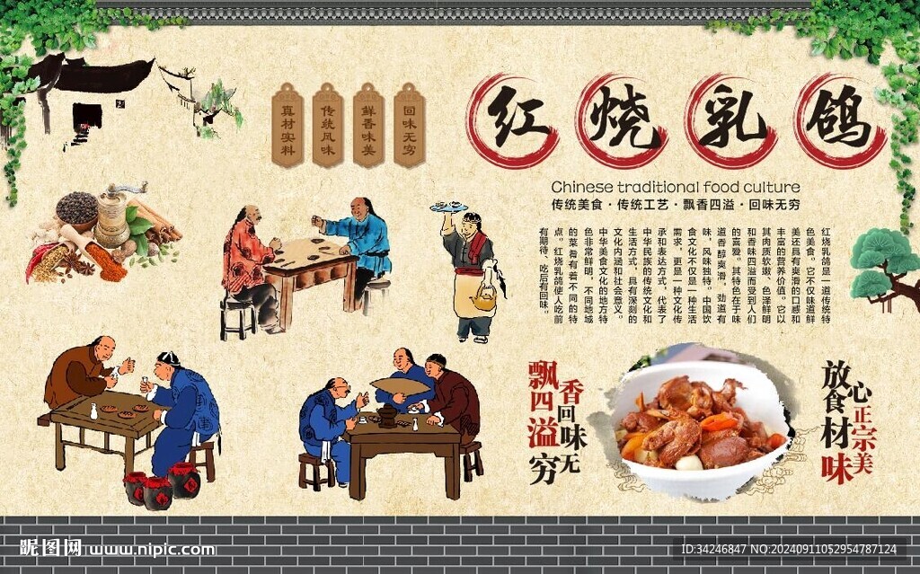 红烧乳鸽