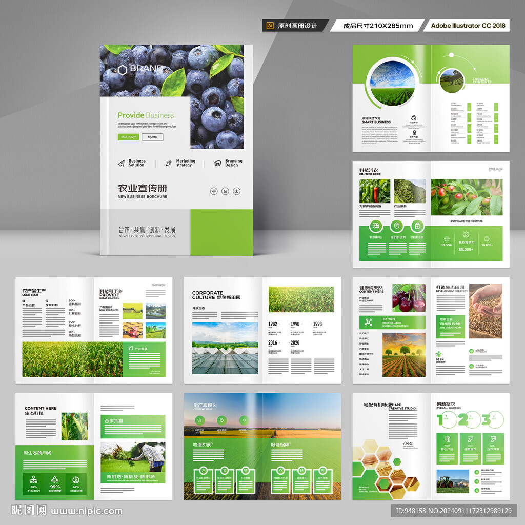农业科技画册