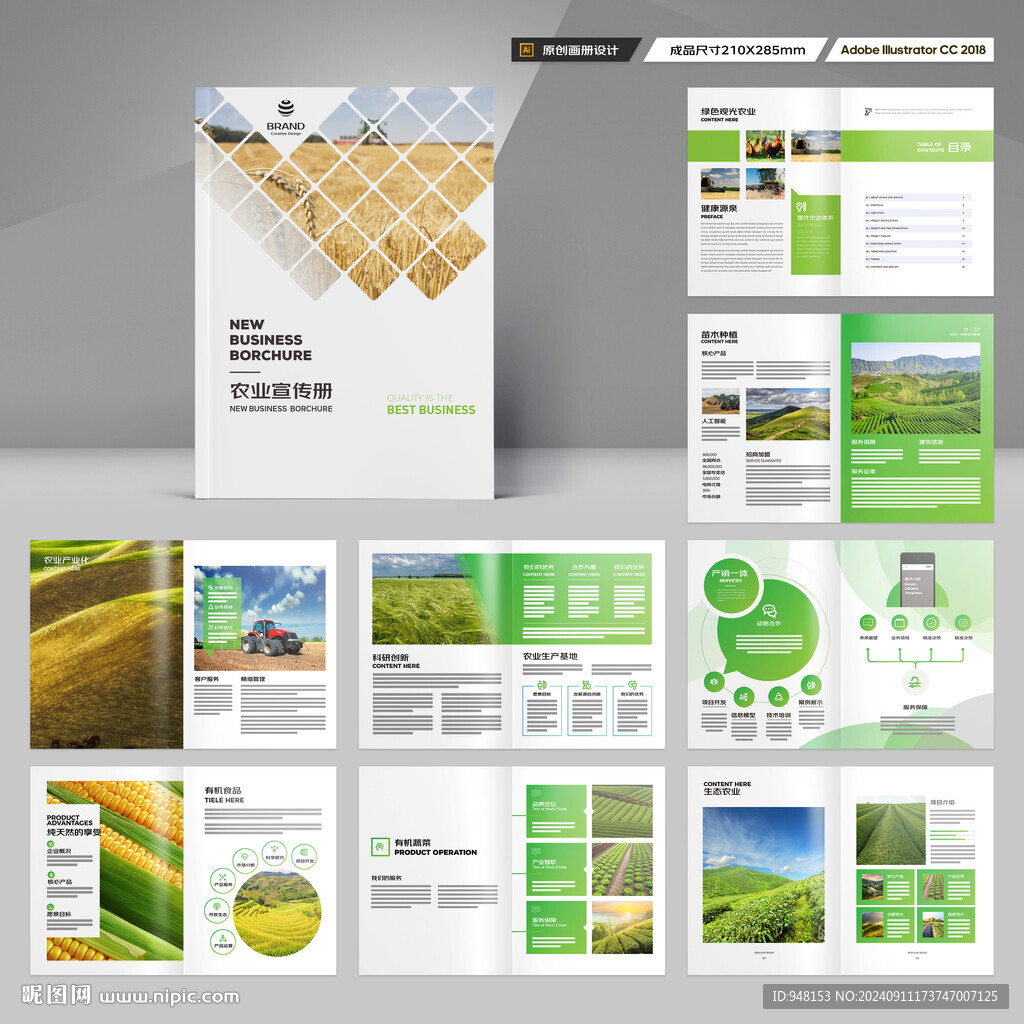 农业宣传册