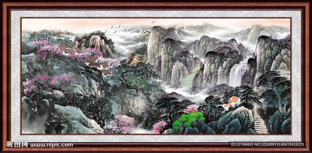 中堂国画