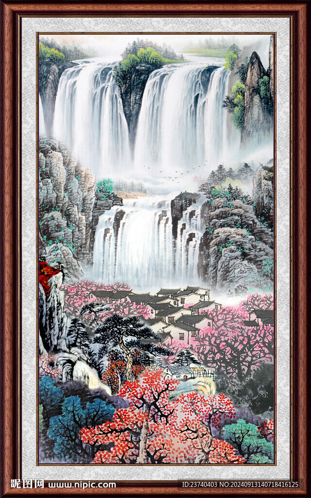 中堂国画 