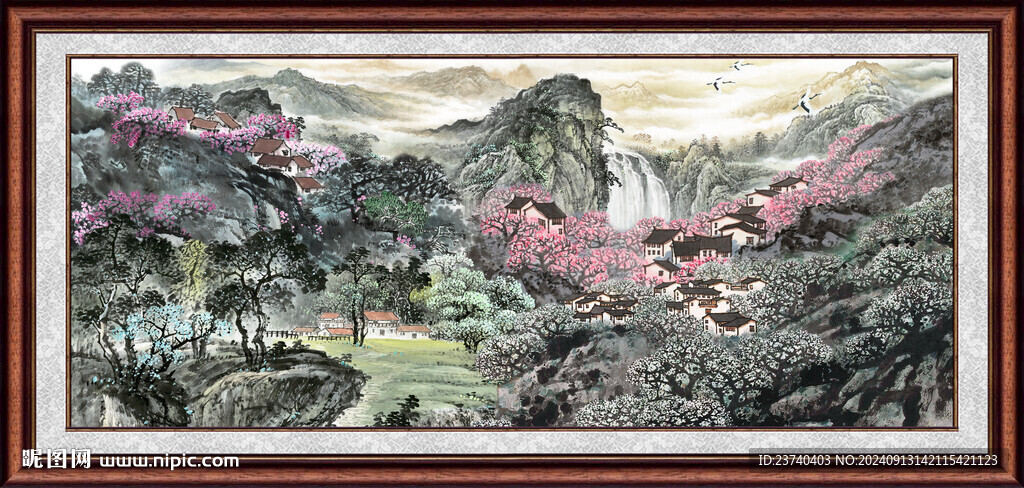 中堂国画 