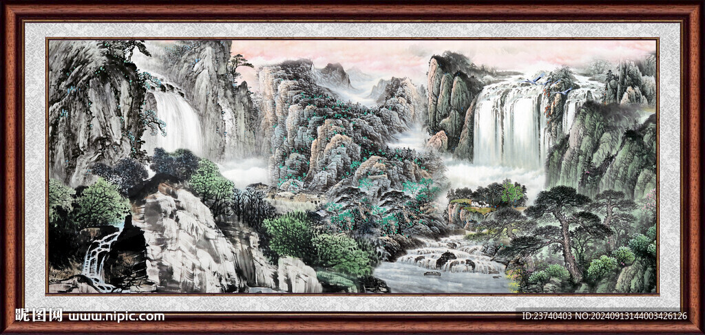 中堂国画 