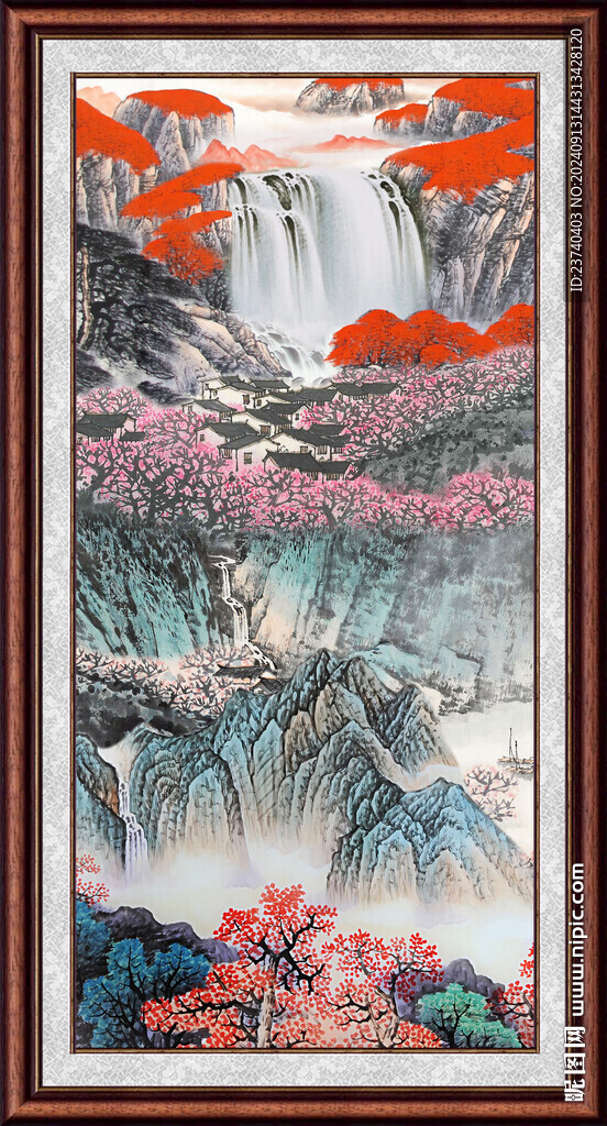 国画山水画