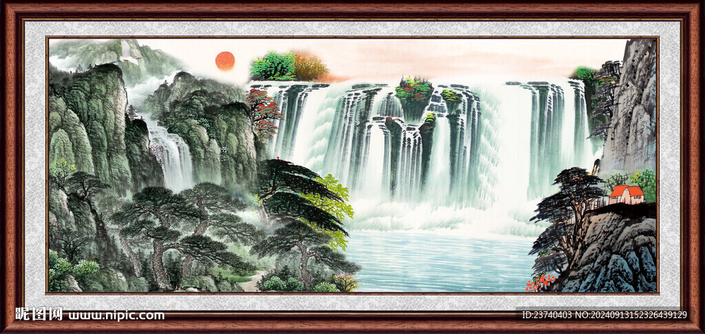 客厅山水画