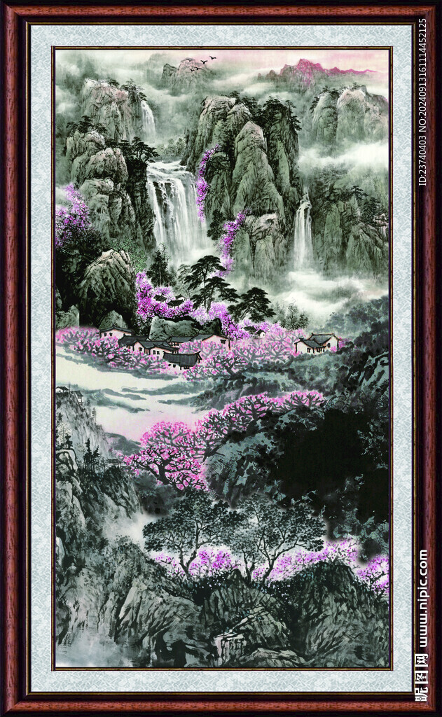 中堂国画 