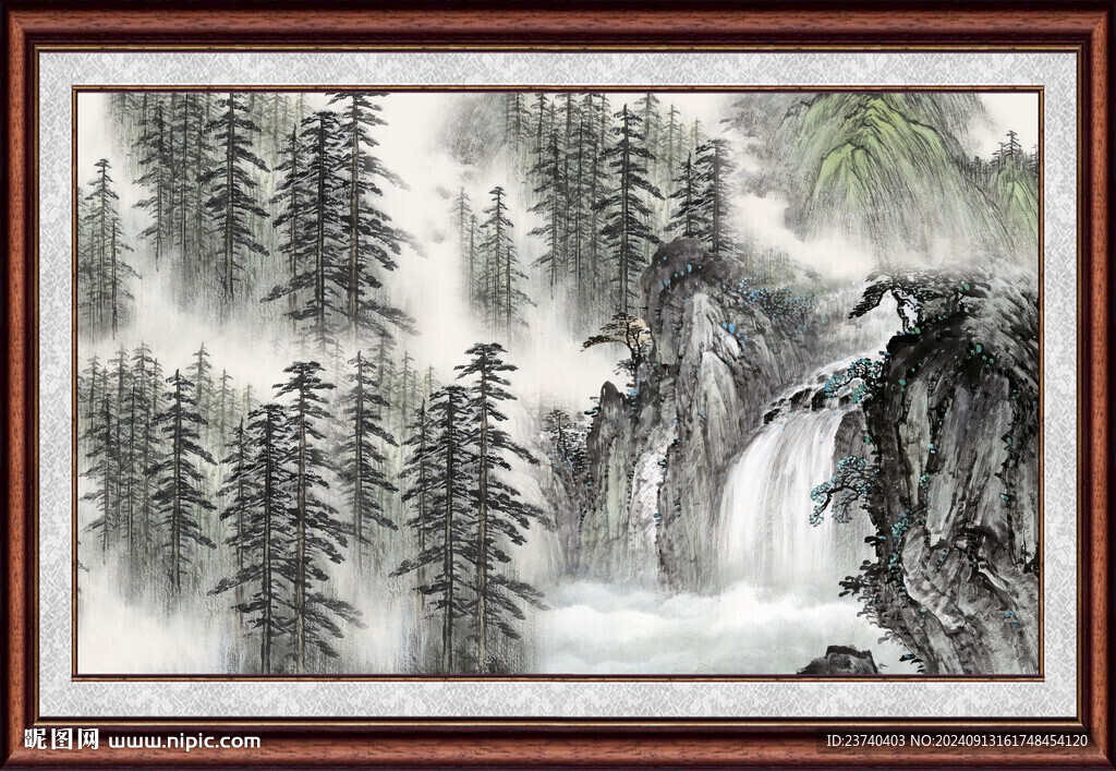 山水画 
