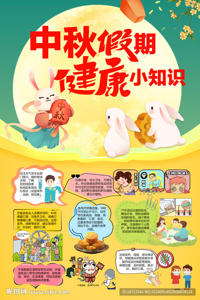 中秋假期健康