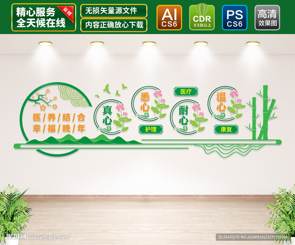 医养中心文化墙