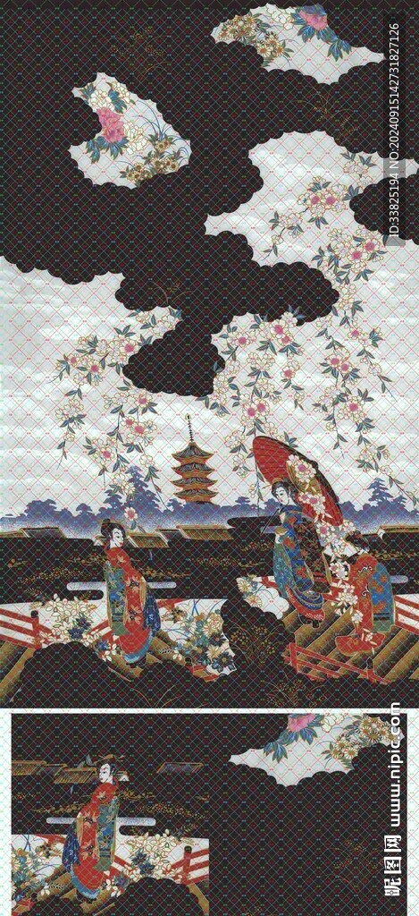 定位花 艺伎