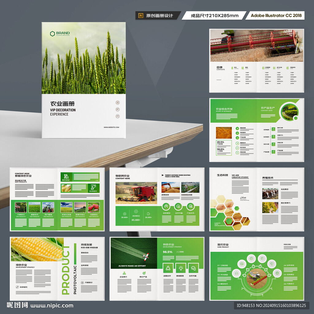 农产品宣传册
