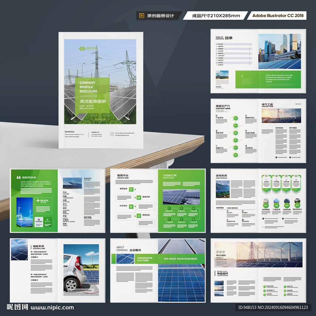 新能源宣传册