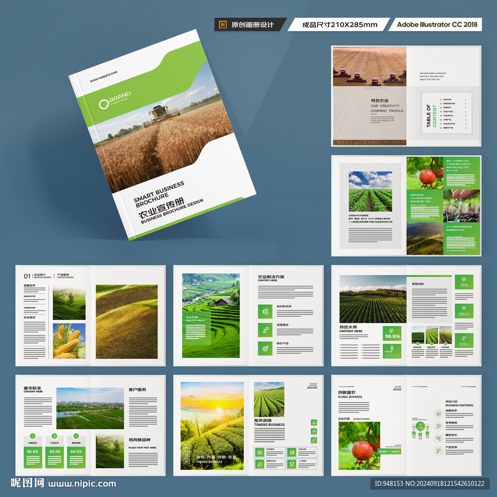 绿色农业画册
