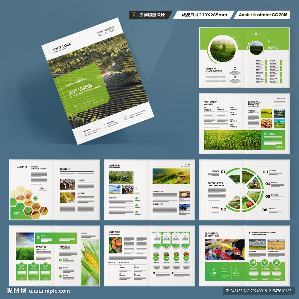农业合作社画册