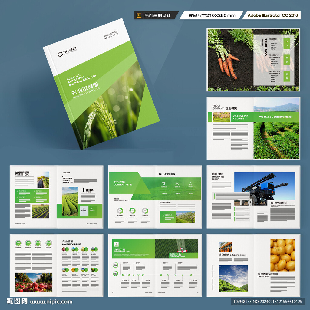 农业宣传册