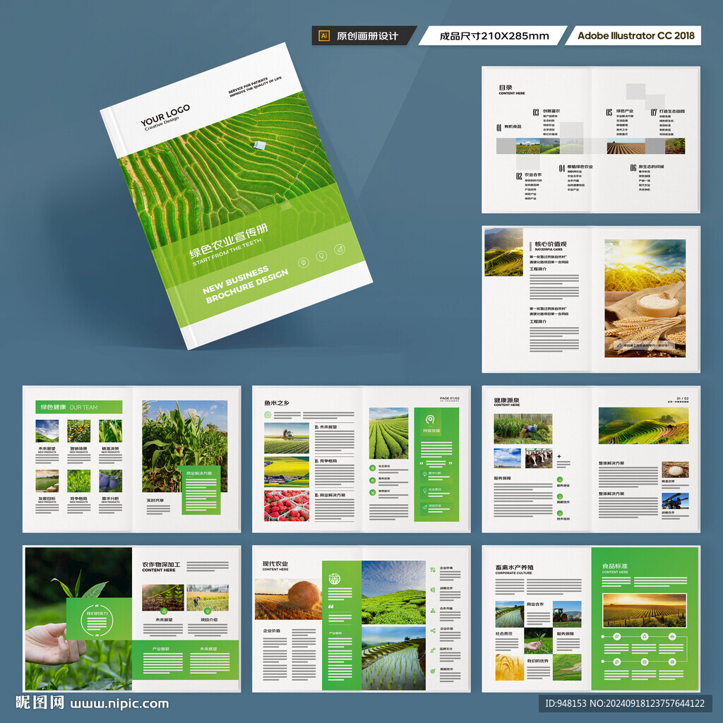农业科技画册