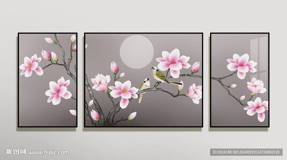 花鸟工笔画