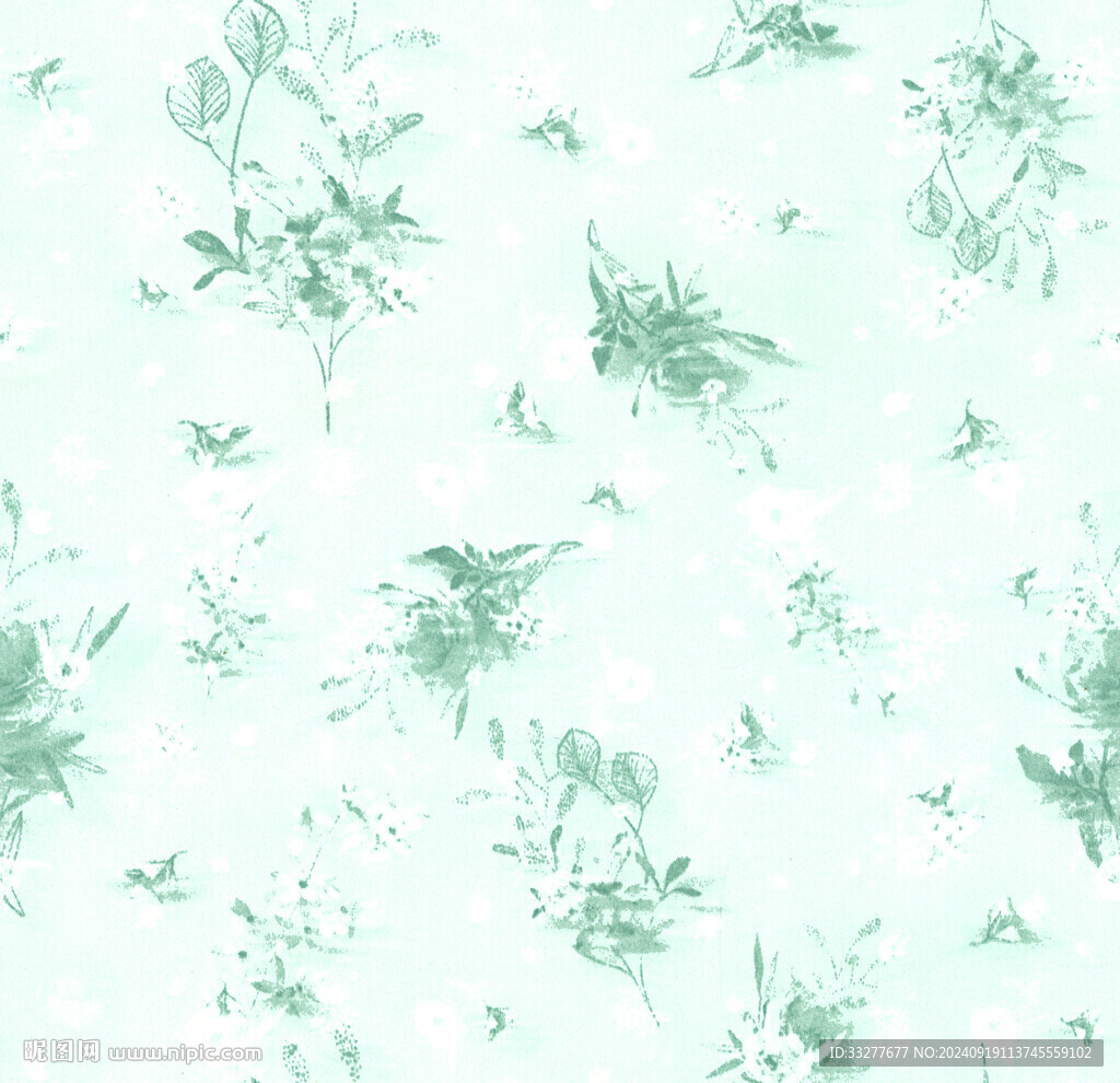 扎染花