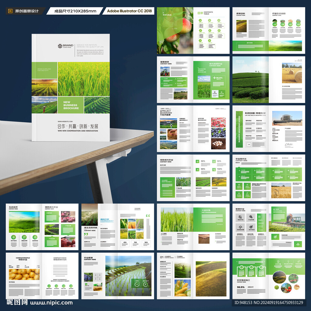 农业科技画册