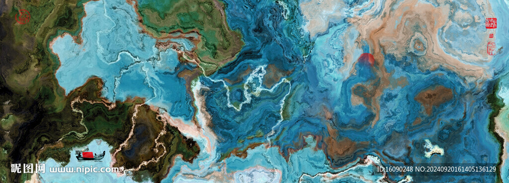 水墨山水
