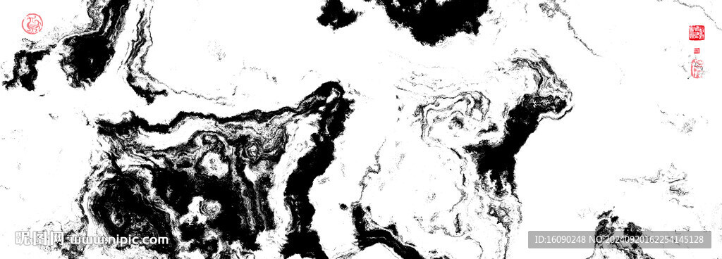 意境水墨画