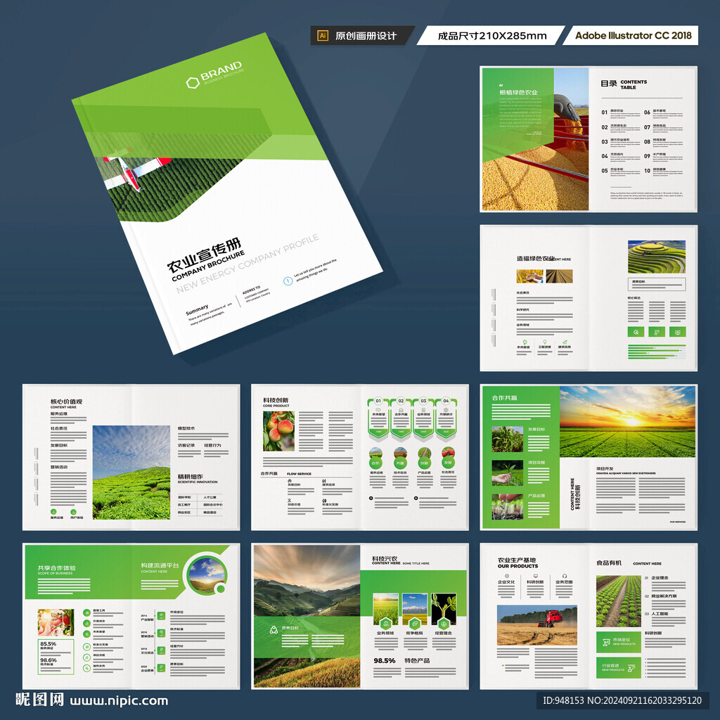 农业科技画册