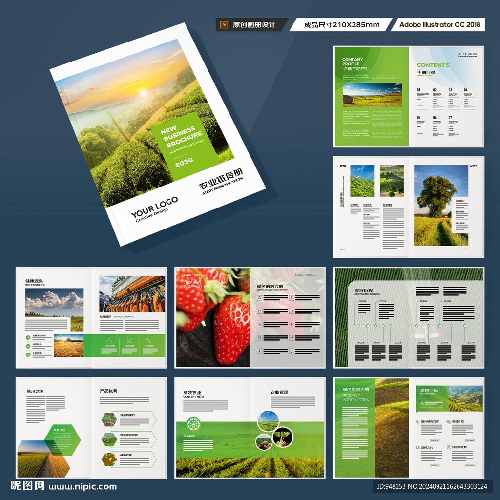 农业科技画册