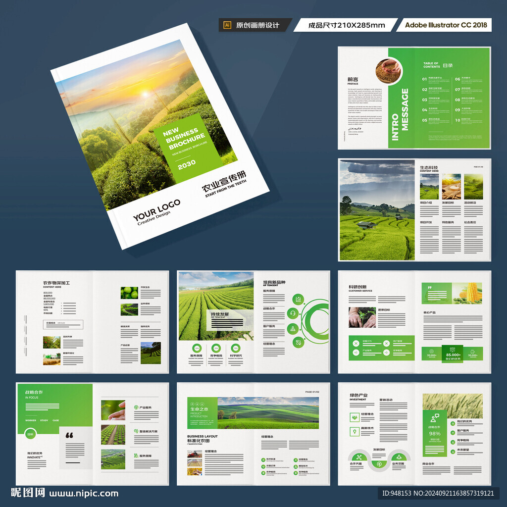 农业宣传册