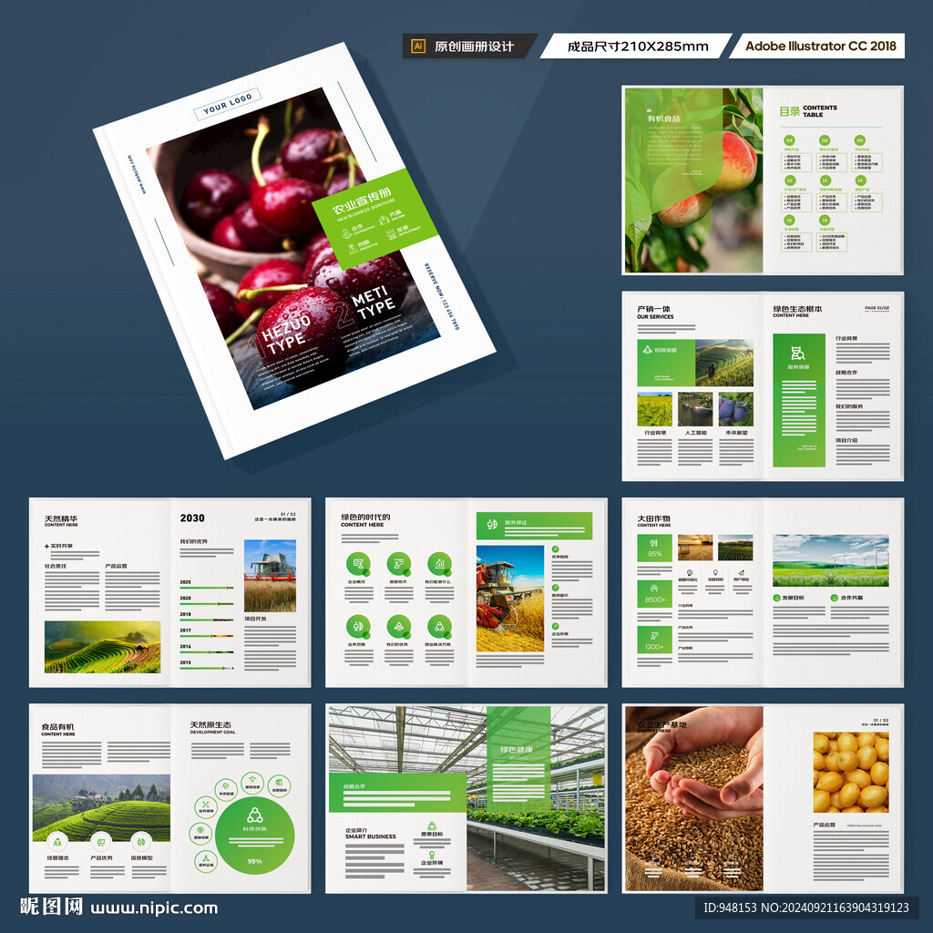 农产品画册