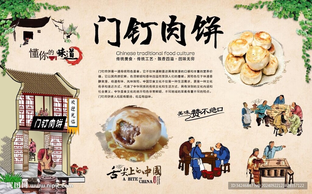 门钉肉饼