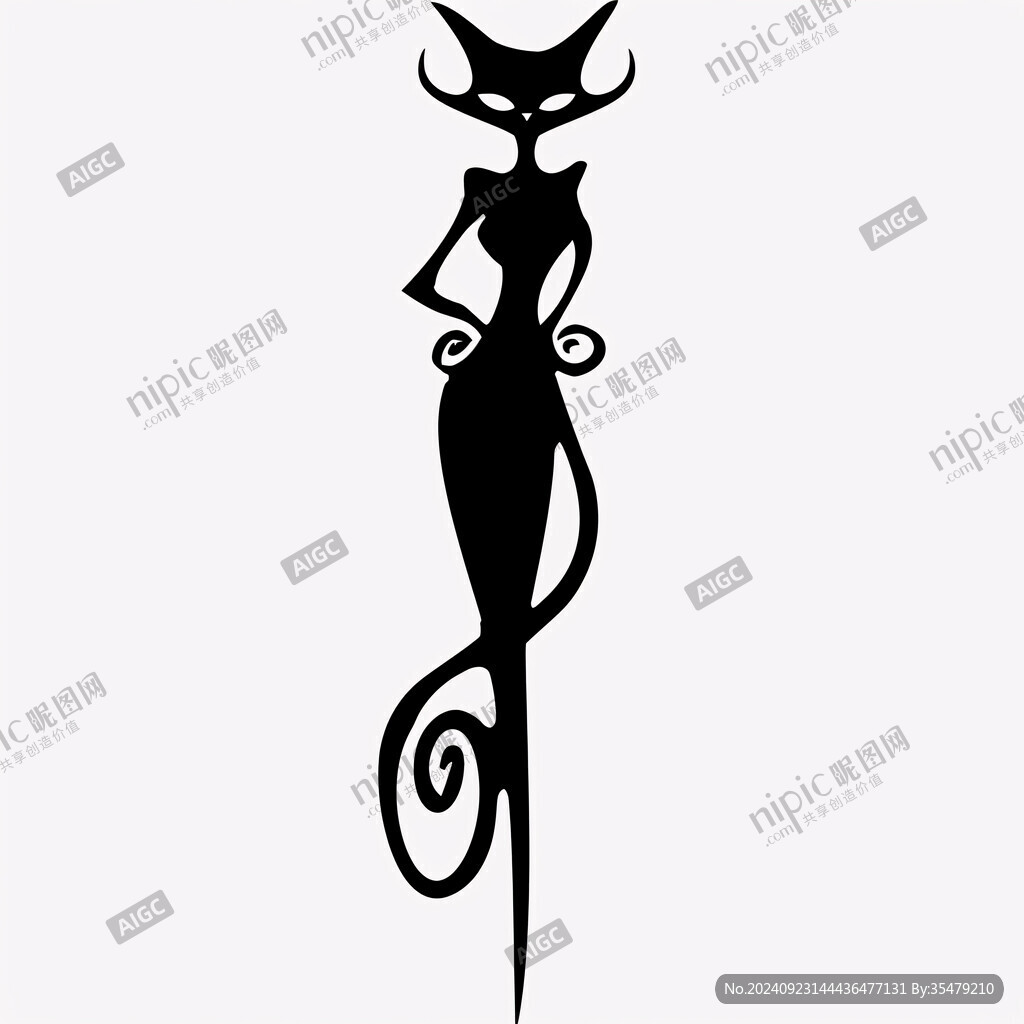 时装模特logo