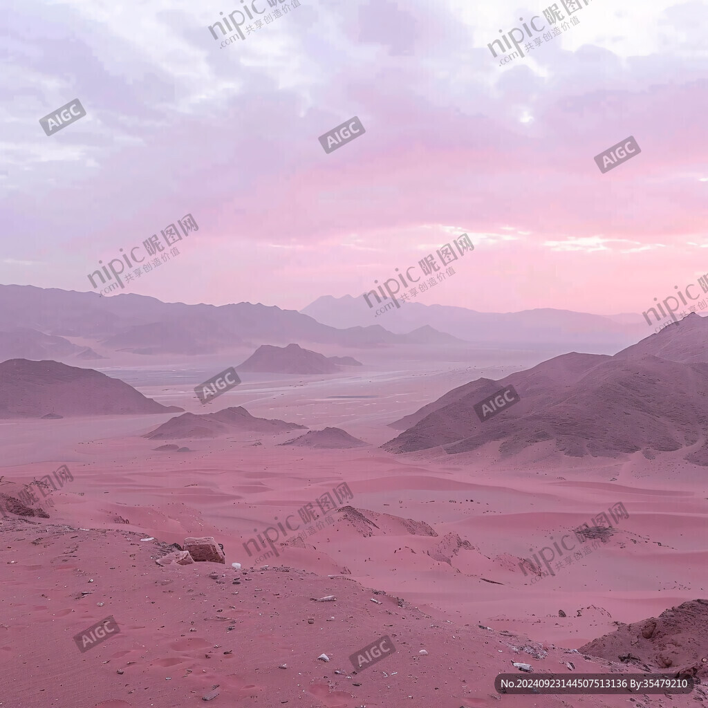 超大画幅红沙漠