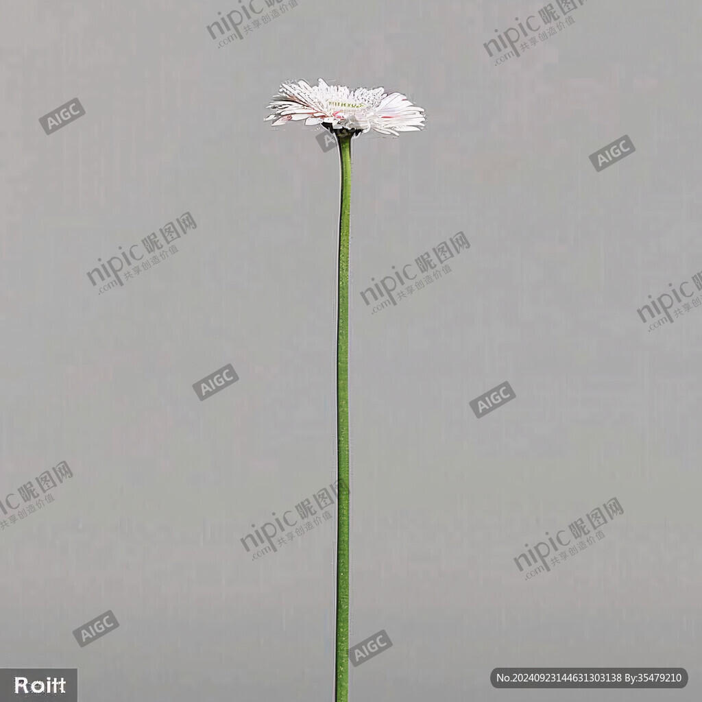 白色小菊花非洲菊