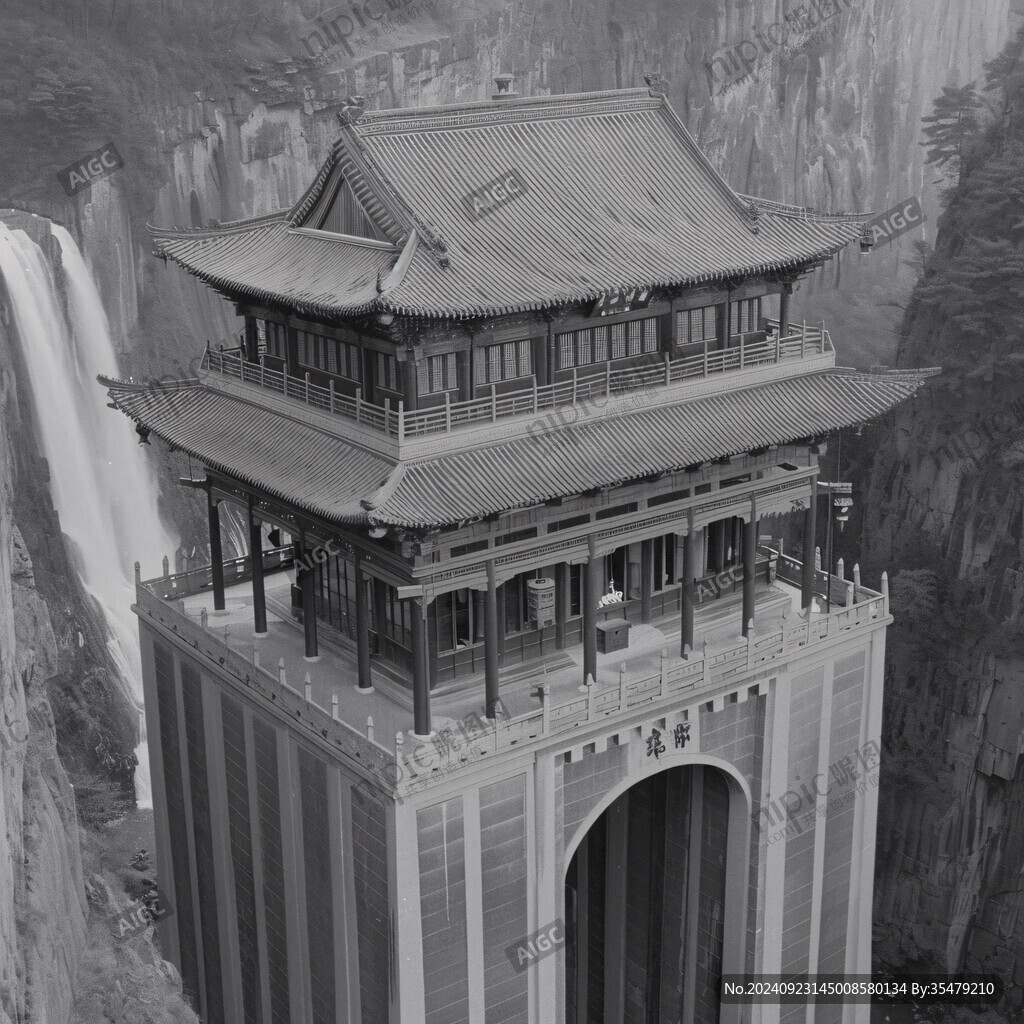 宏大寺庙场景
