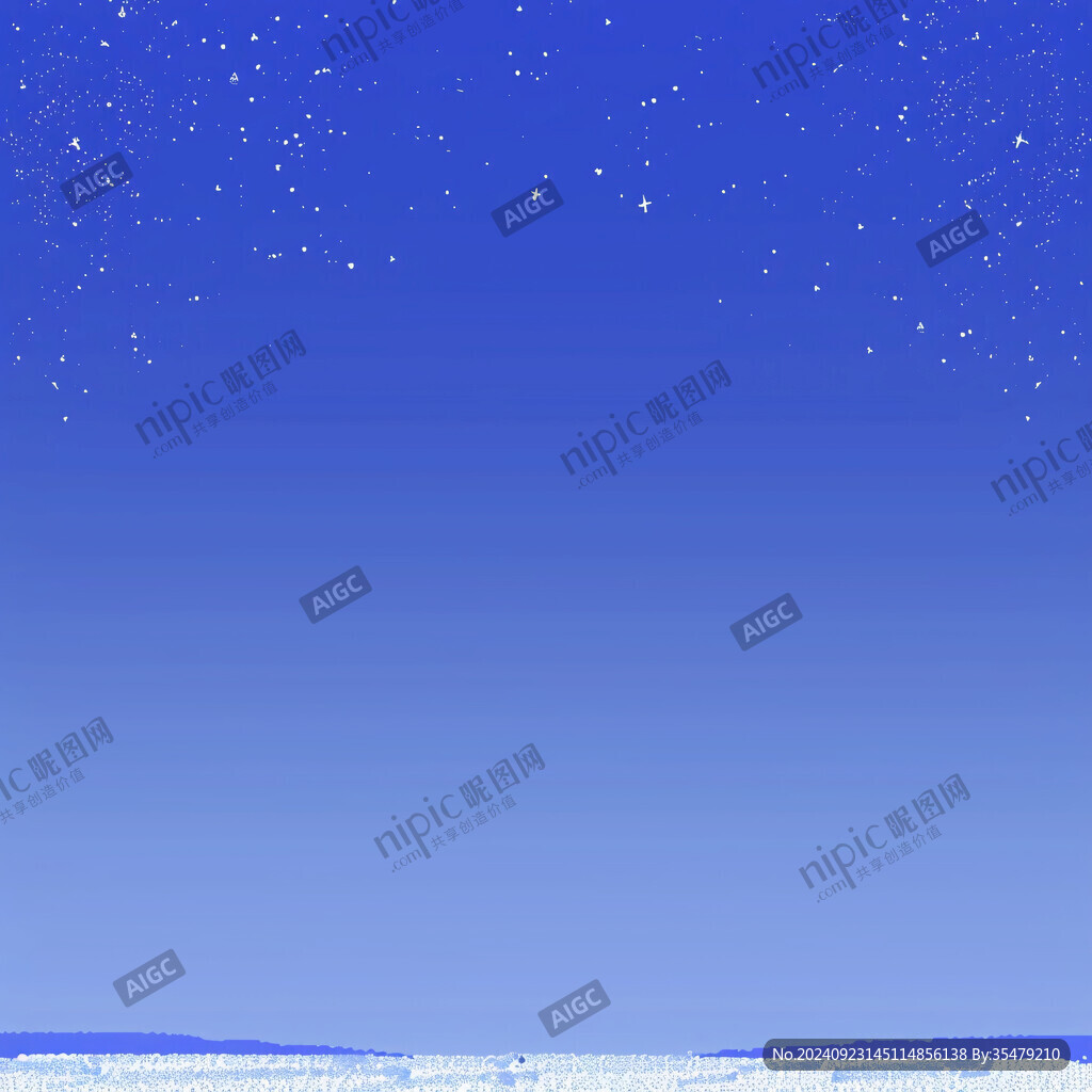 星空背景蓝色背景