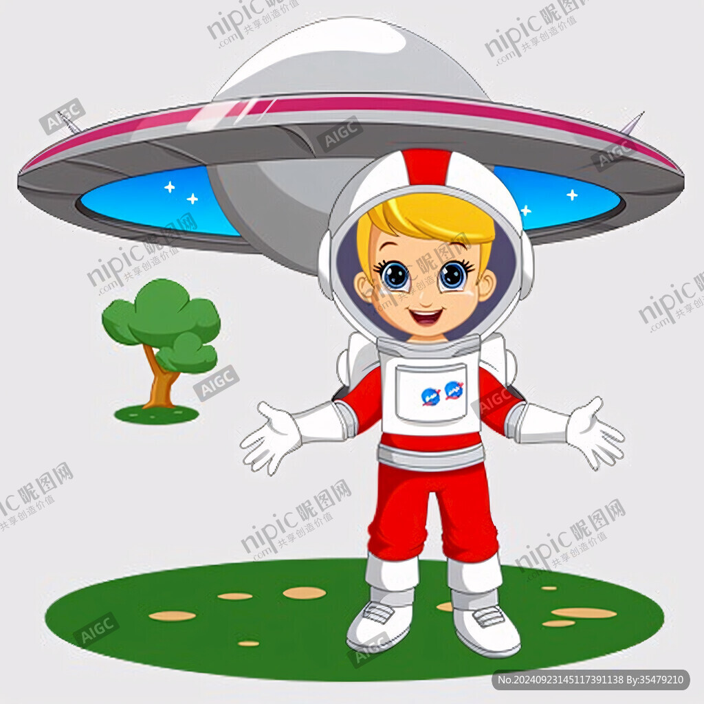 太空人卡通形象
