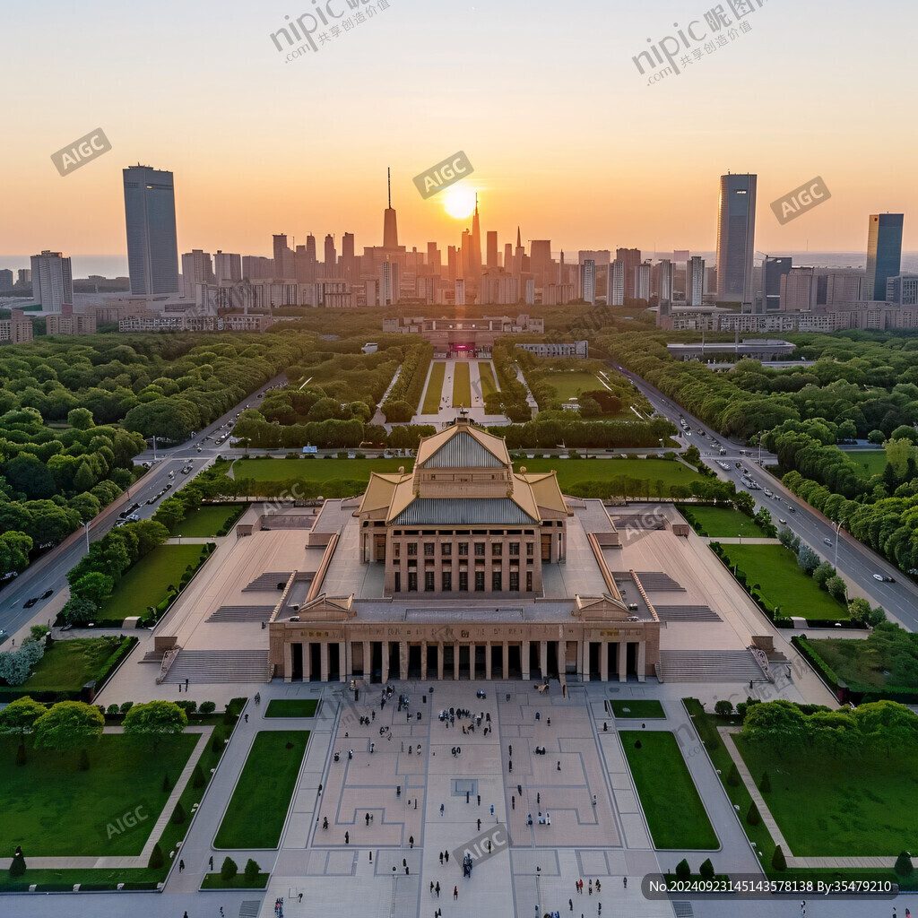 大明宫日出