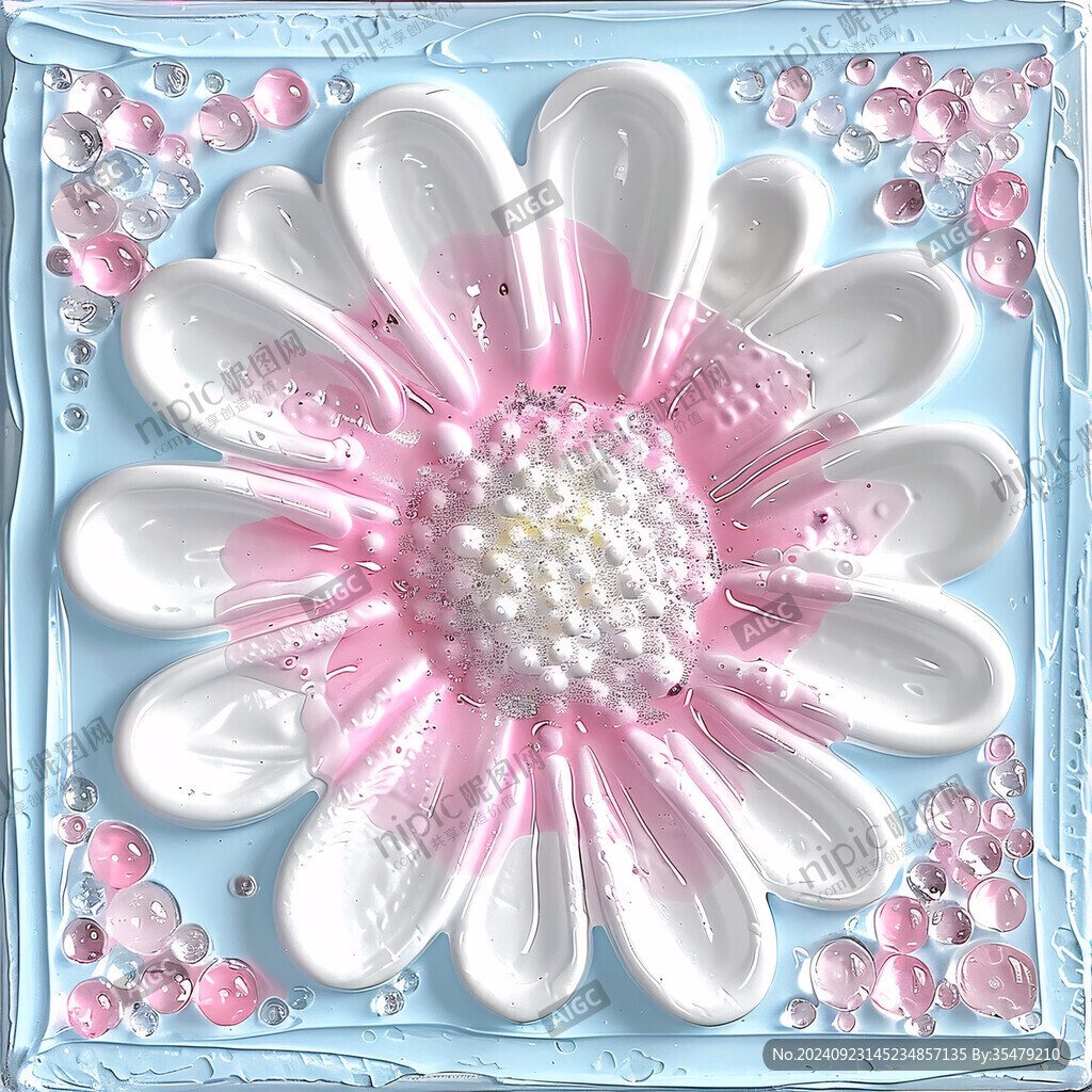 3d立体花装饰画