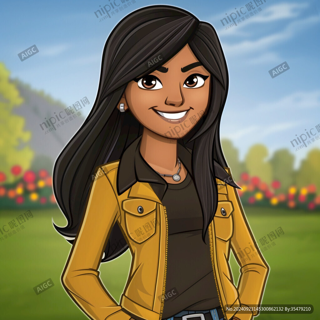 卡通写实漫画人物