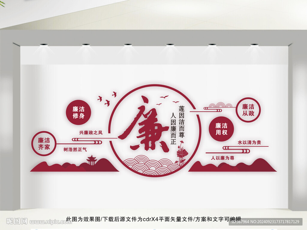 廉洁文化墙